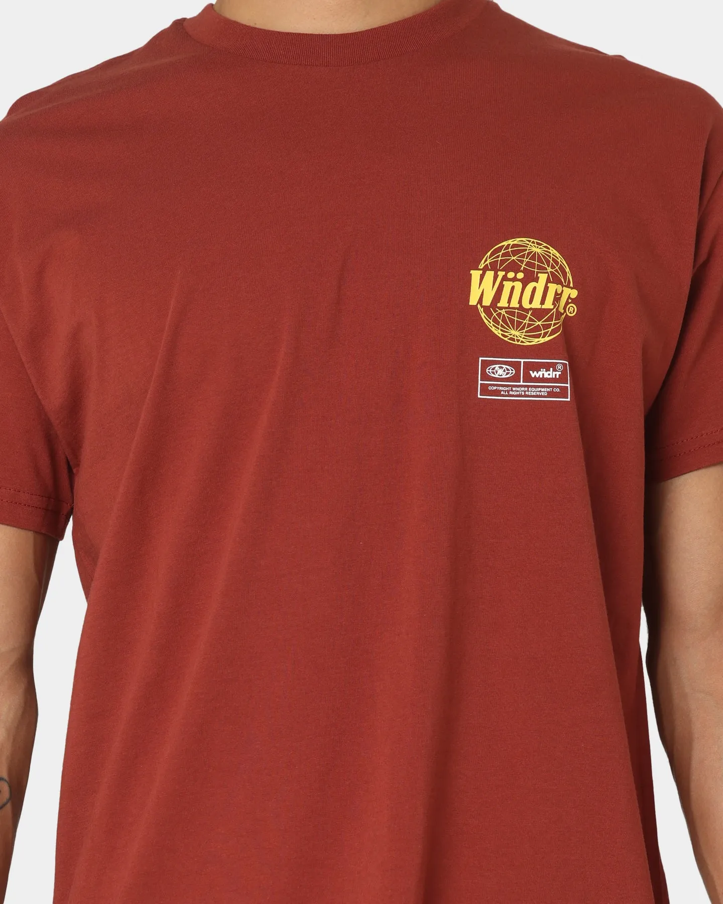 WNDRR Timeless Custom Fit T-Shirt Terracotta