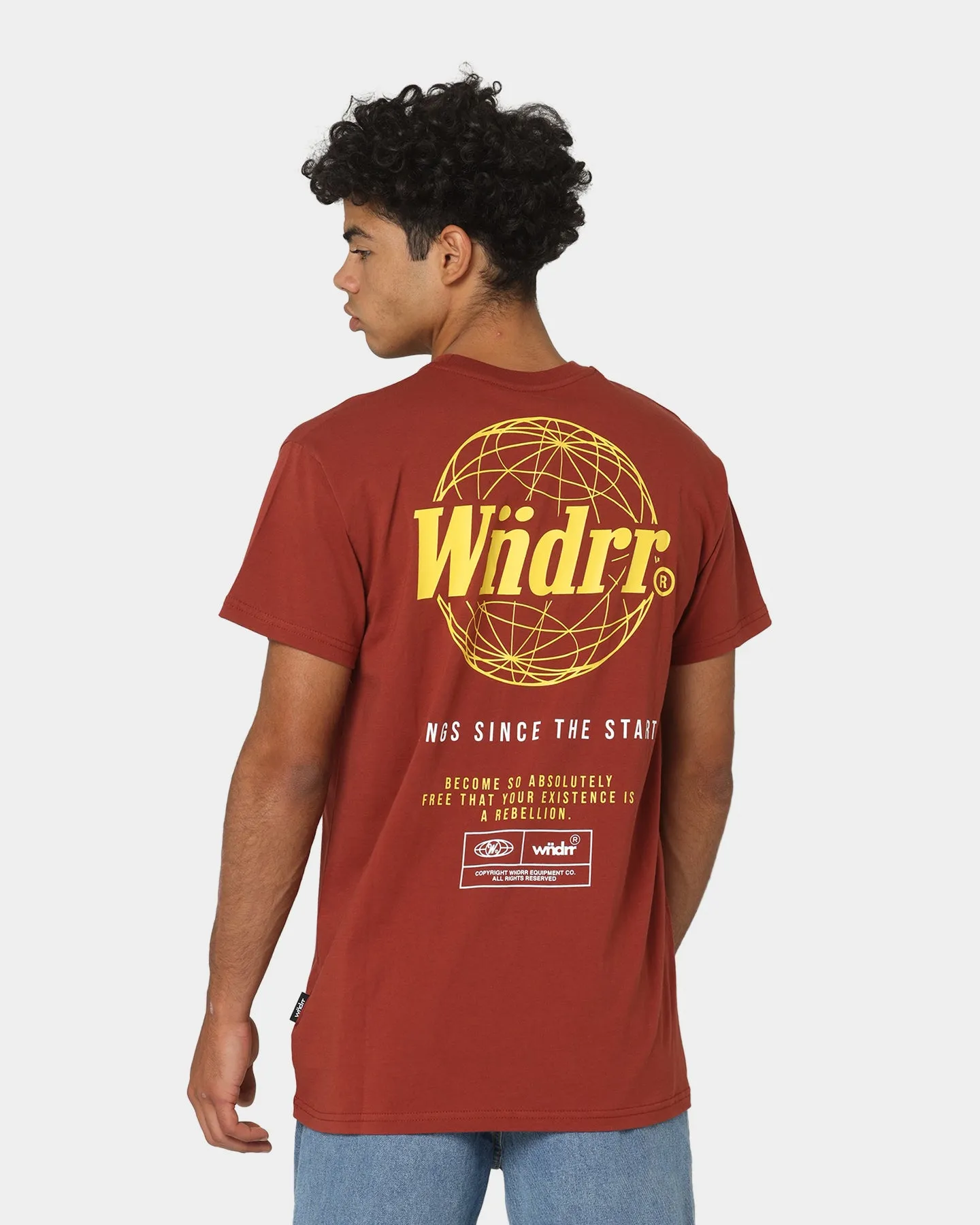 WNDRR Timeless Custom Fit T-Shirt Terracotta