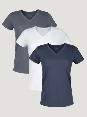 Women's Foundation V-Neck 3-Pack