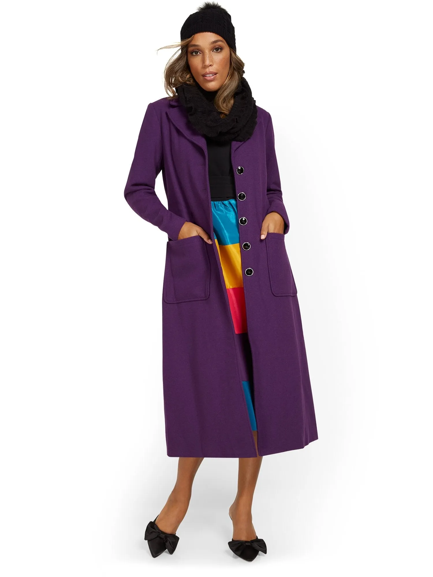 Wool Longline Coat