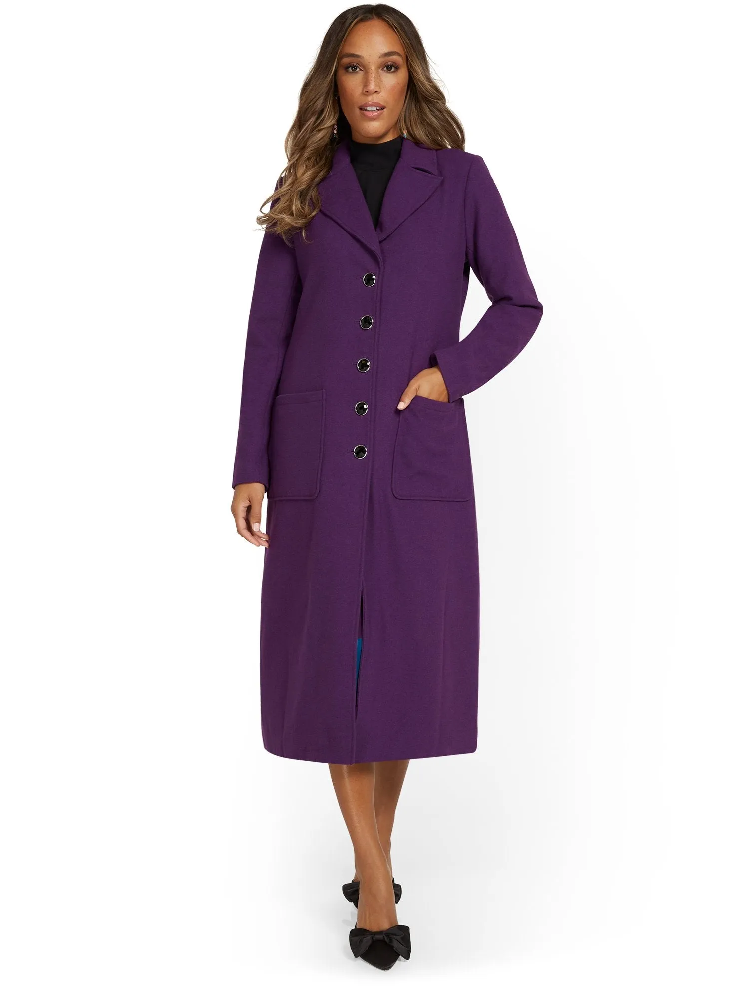 Wool Longline Coat