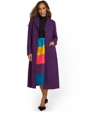 Wool Longline Coat