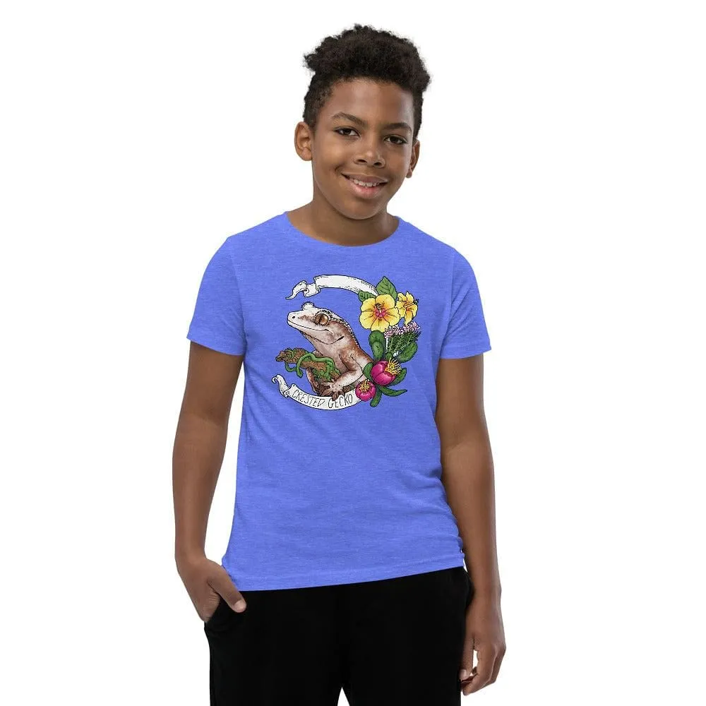 Youth Crested Gecko Banner Tee